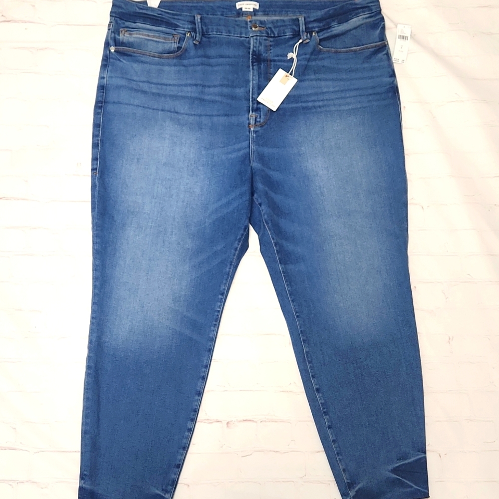 Good American Light Blue Denim Jeans